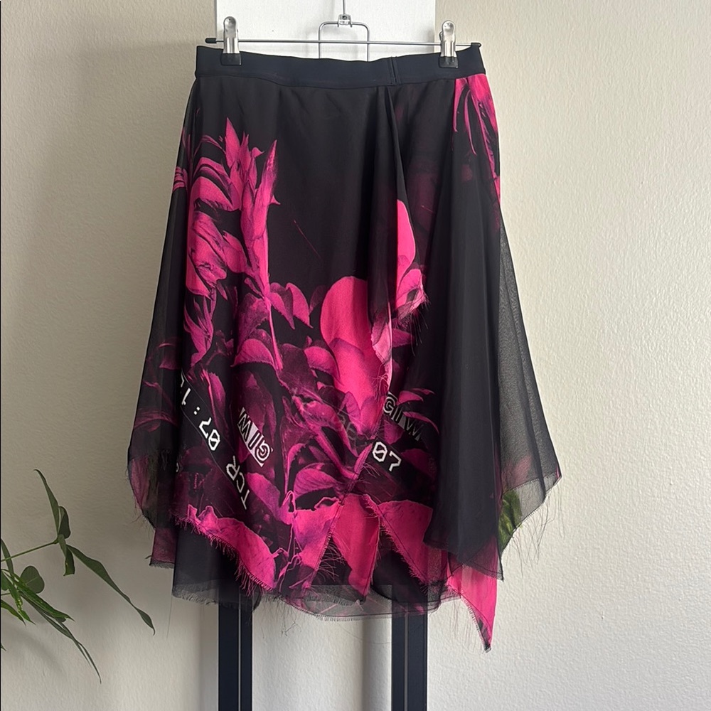 Diesel floral asymmetrical, layered skirt - size Small